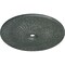 Ekena Millwork Galveston Medallion (Canopies up to 5 7/8"), 51"OD x 3 5/8"ID x 3 3/8"P, Athenian Green Crackle CM51GLAGC - alternate 3